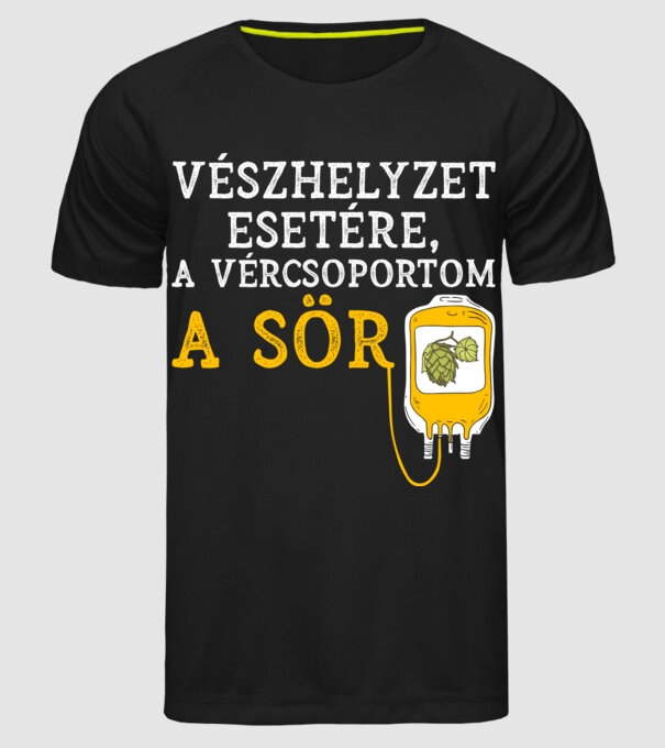  minta fekete pólón