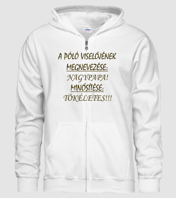  minta fehér pólón