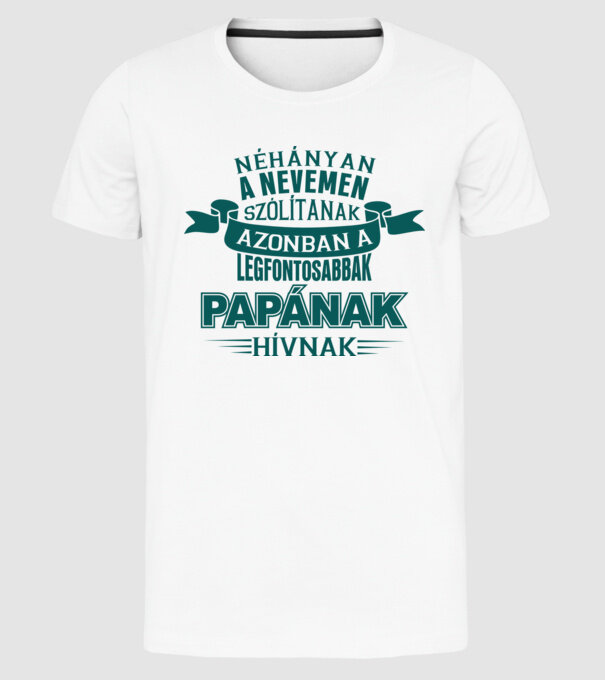  minta fehér pólón