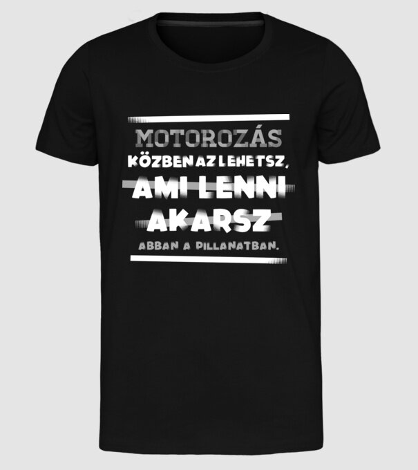  minta fekete pólón