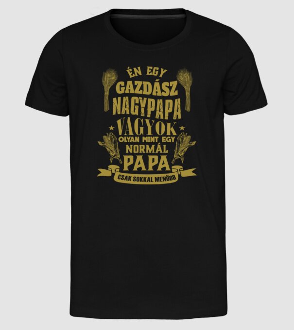  minta fekete pólón