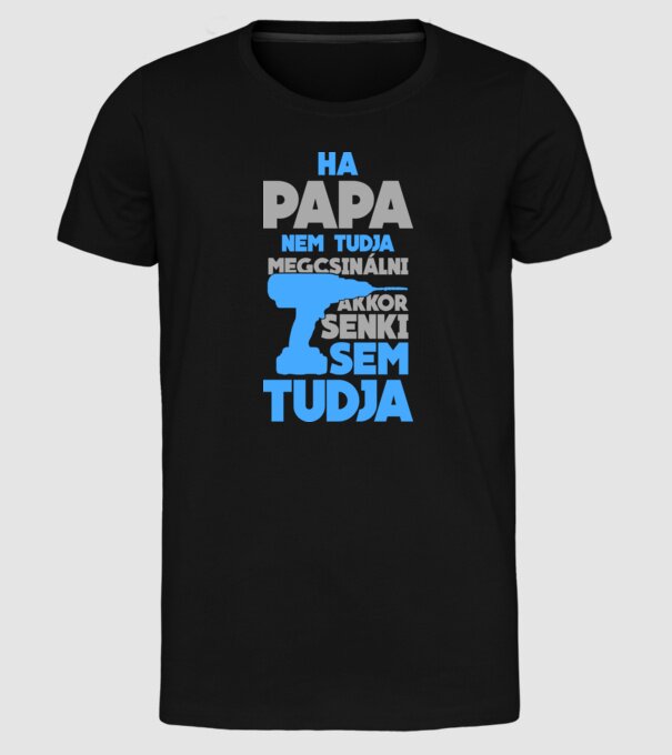  minta fekete pólón