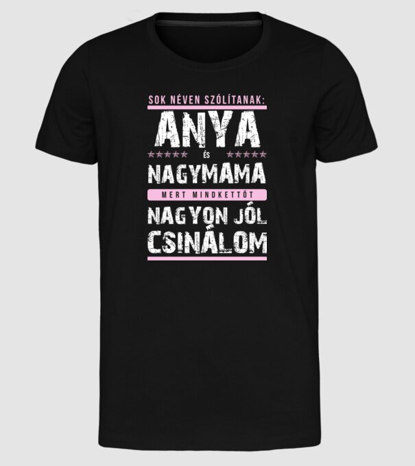  minta fekete pólón