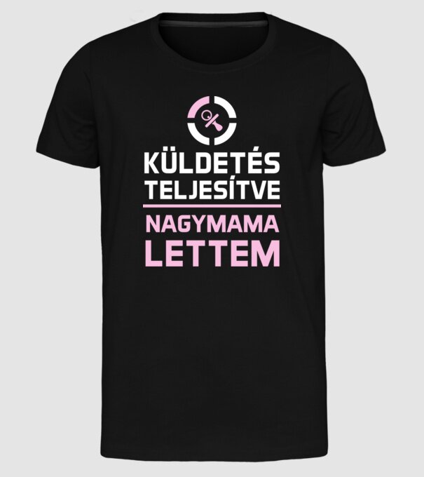  minta fekete pólón