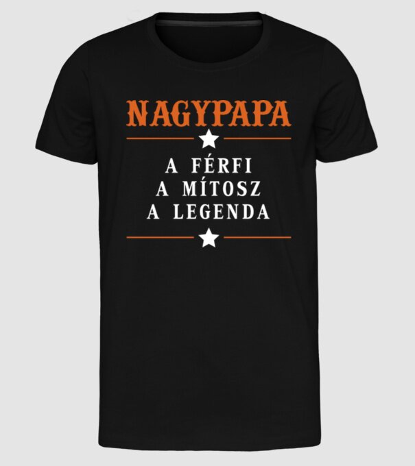  minta fekete pólón