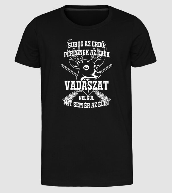  minta fekete pólón
