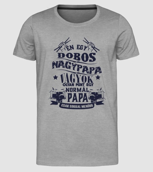  minta szürke pólón