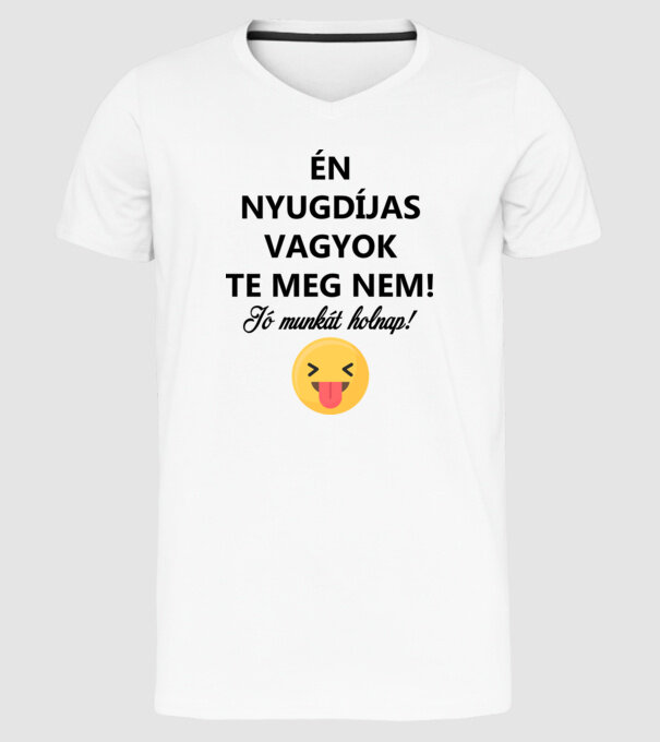  minta fehér pólón