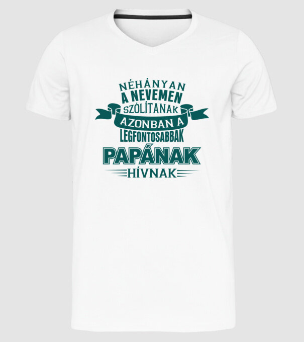  minta fehér pólón