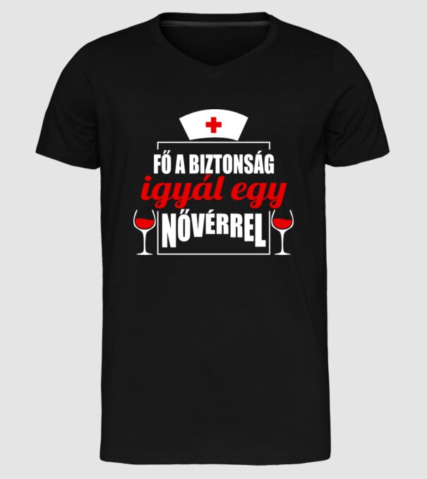  minta fekete pólón