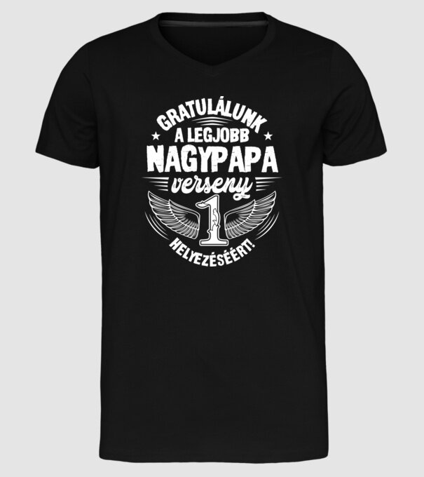  minta fekete pólón