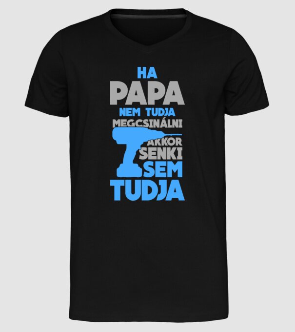  minta fekete pólón