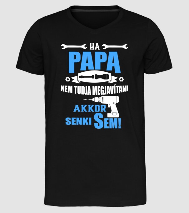  minta fekete pólón