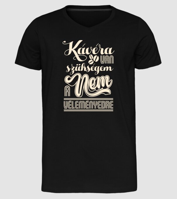  minta fekete pólón