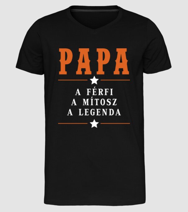  minta fekete pólón