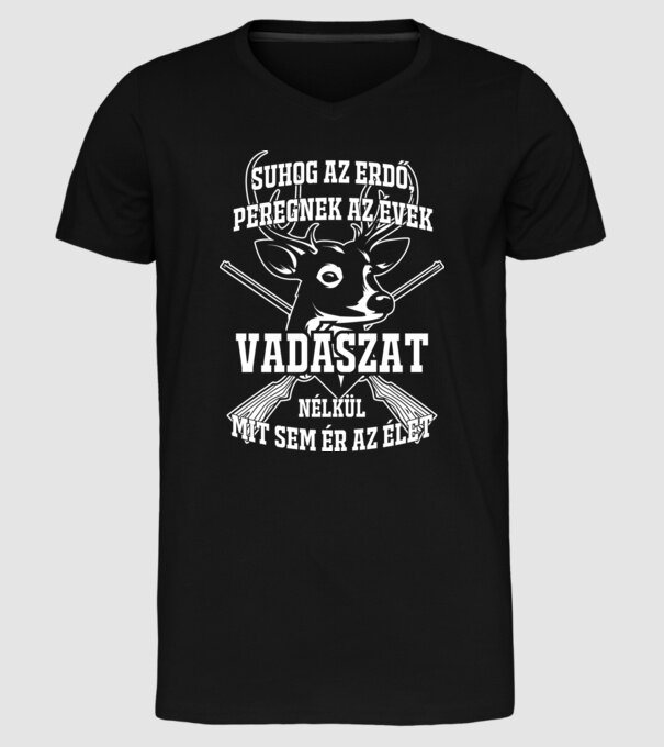  minta fekete pólón