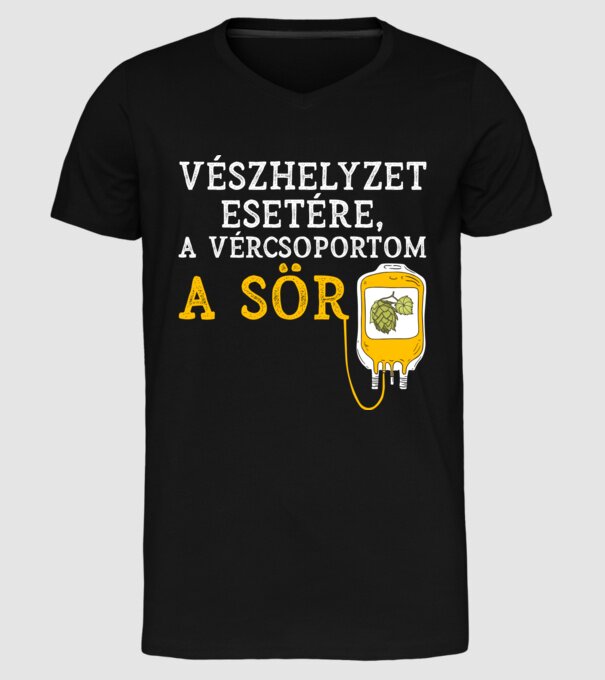  minta fekete pólón