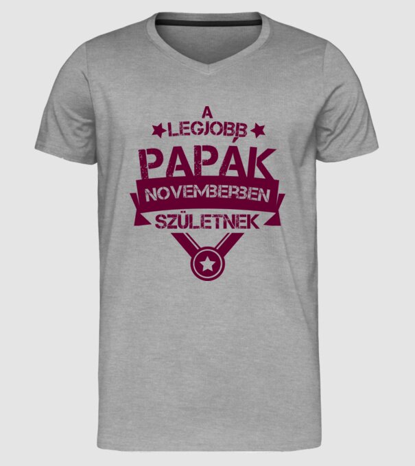  minta szürke pólón