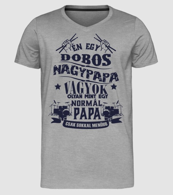  minta szürke pólón
