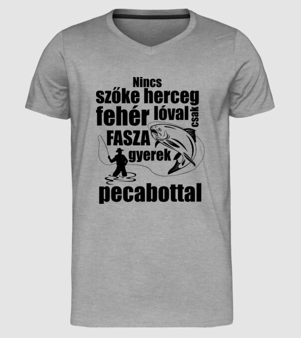  minta szürke pólón