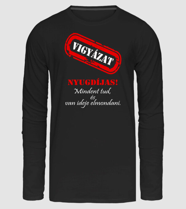  minta fekete pólón