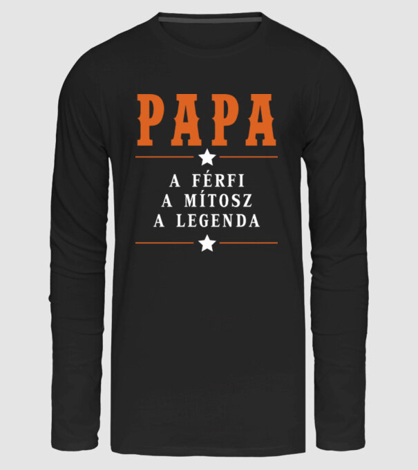  minta fekete pólón