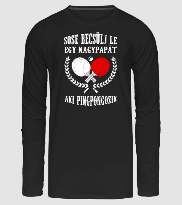  minta fekete pólón
