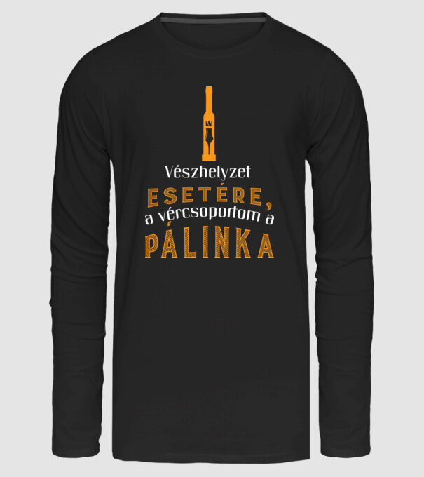  minta fekete pólón