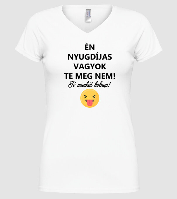  minta fehér pólón