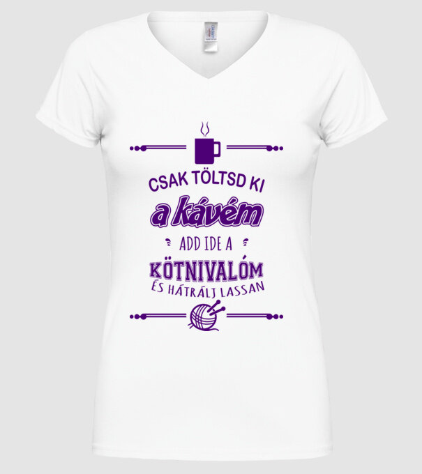  minta fehér pólón
