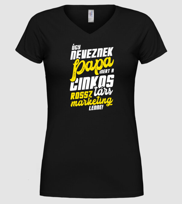  minta fekete pólón