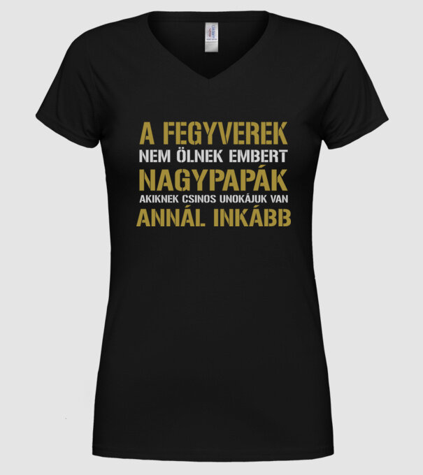  minta fekete pólón