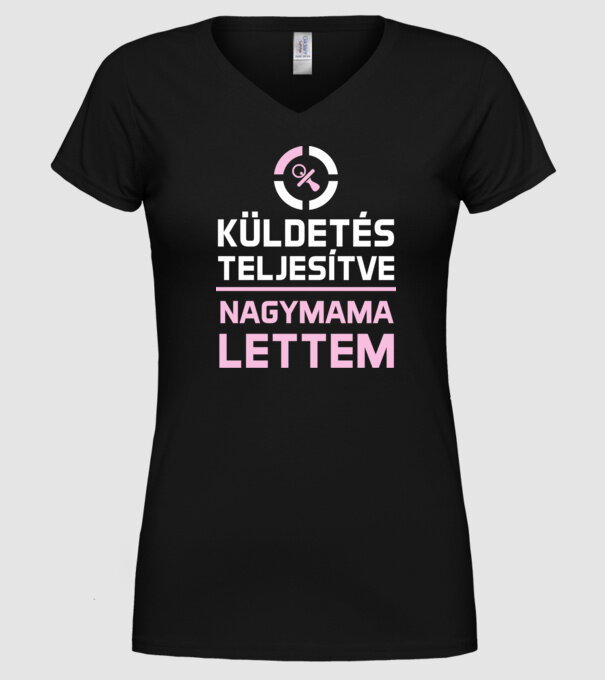  minta fekete pólón
