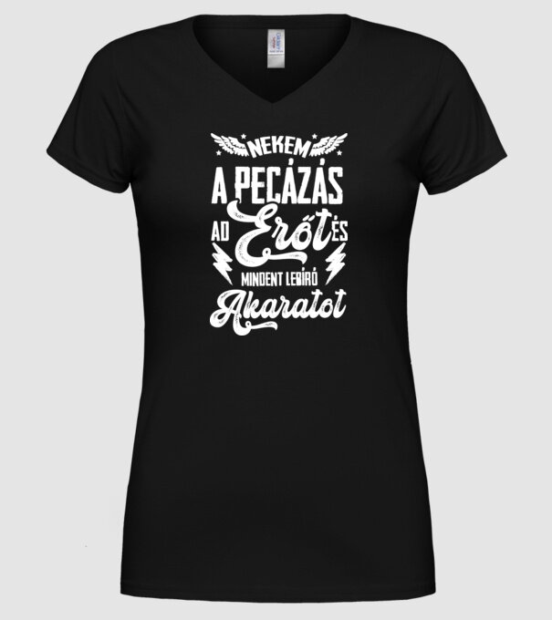  minta fekete pólón