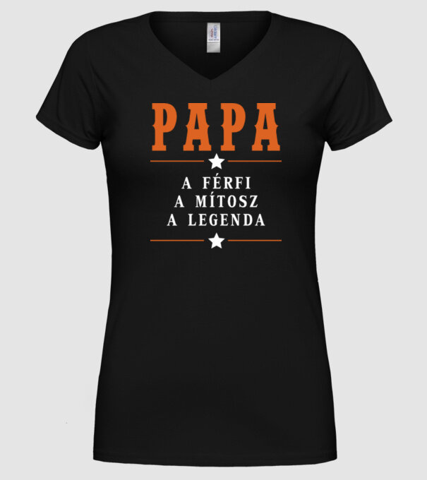  minta fekete pólón