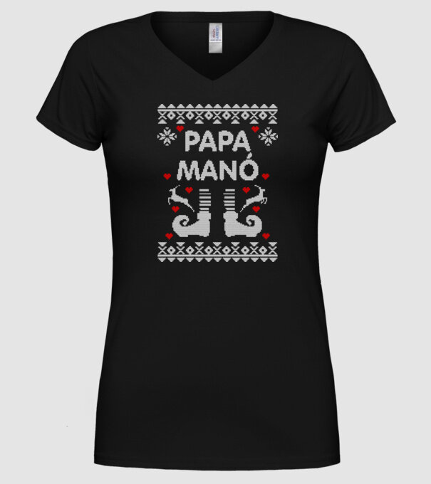  minta fekete pólón