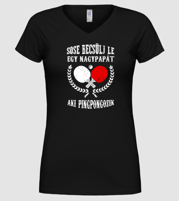  minta fekete pólón