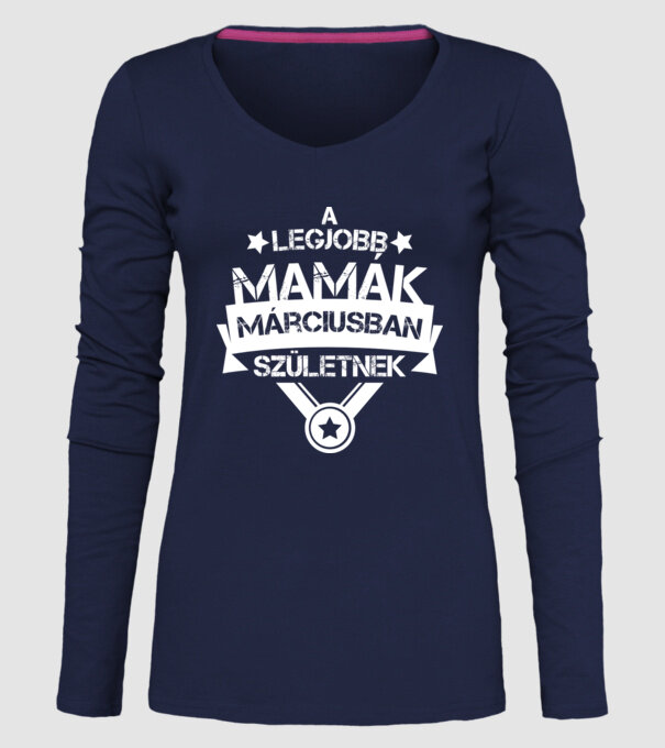  minta sötétkék pólón