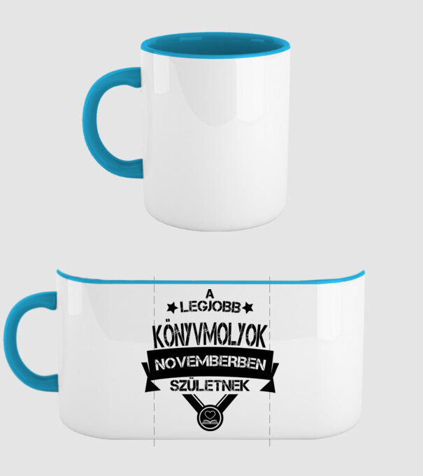  minta világoskék pólón