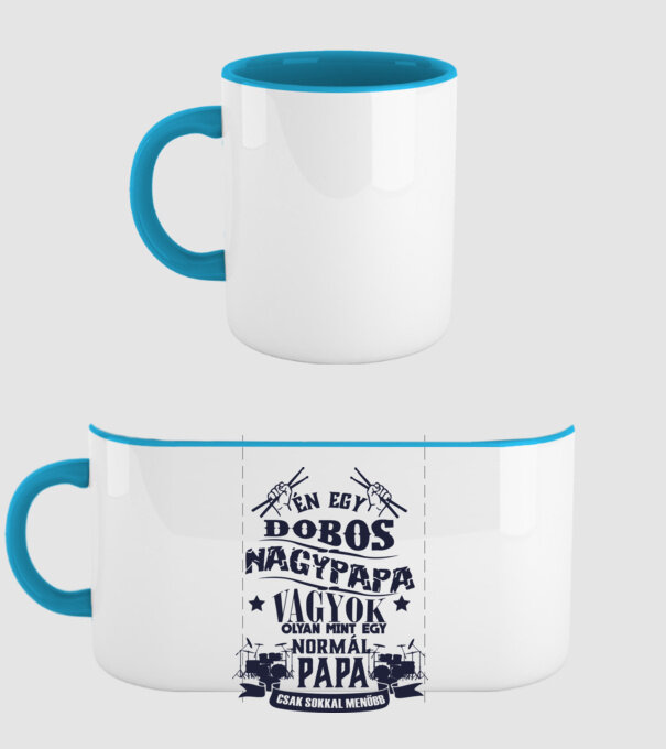  minta világoskék pólón