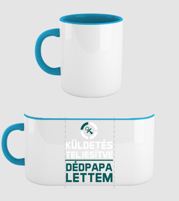  minta világoskék pólón