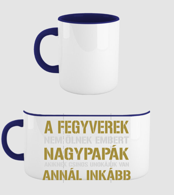  minta sötétkék pólón