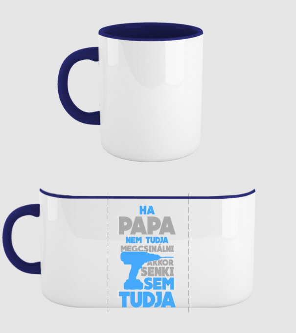  minta sötétkék pólón