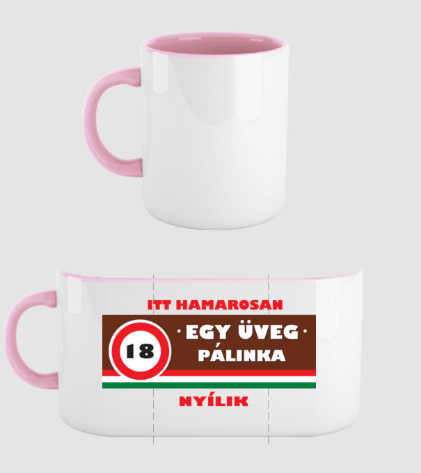  minta világos rózsaszín pólón