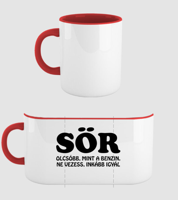  minta piros pólón