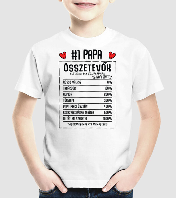  minta fehér pólón
