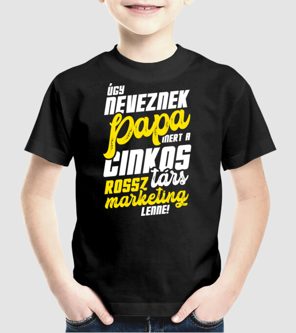  minta fekete pólón