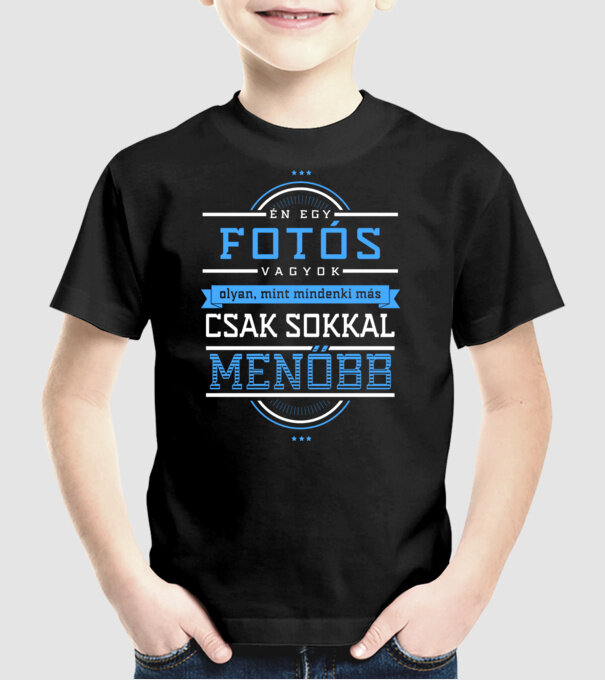  minta fekete pólón