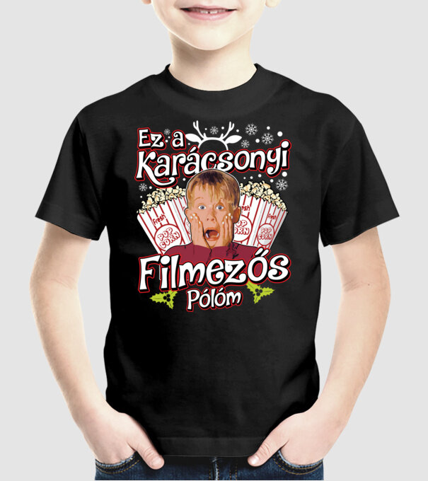  minta fekete pólón