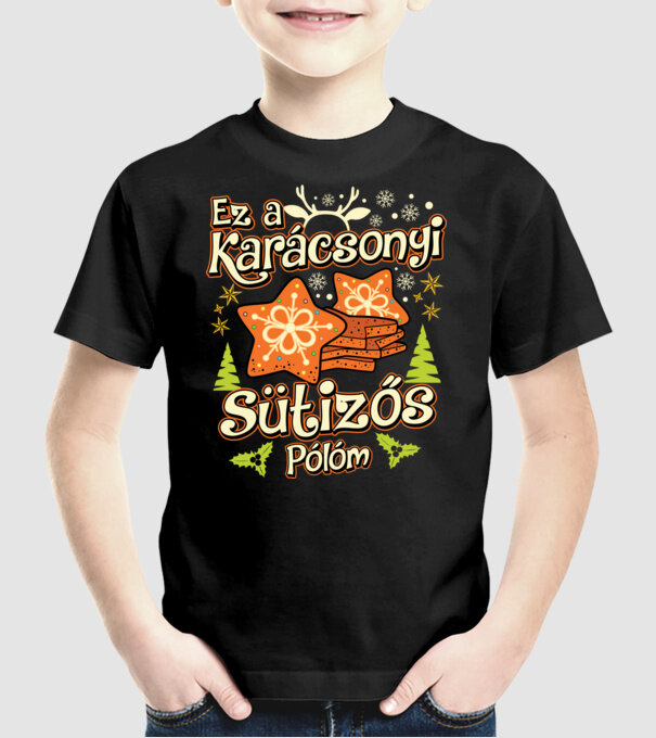  minta fekete pólón